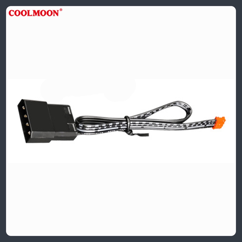 Dây cấp nguồn bộ Hub Coolmoon - IDE Molex 4Pin và SATA