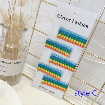 Set 50 kẹp tóc SUXI đơn giản phong cách Hàn Quốc