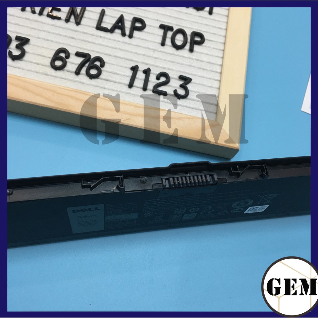 Pin Laptop Dell E7440,E7420,E7450 - Hàng Zin BH 6 tháng