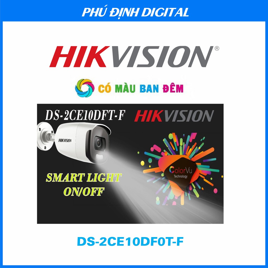 Camera Hikvision quan sát ngoài trời trong nhà chống trộm hồng ngoại chính hãng bảo hành 24 tháng
