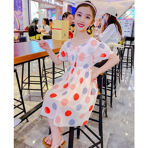 [SALE VL76⚡Size110-160 (15-40kg)⚡Đầm cho bé gái, kiểu dáng công chúa⚡Thời trang trẻ Em hàng quảng châu freeship