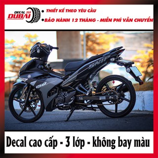 Tem Trùm Exciter 150 Sniper Đen