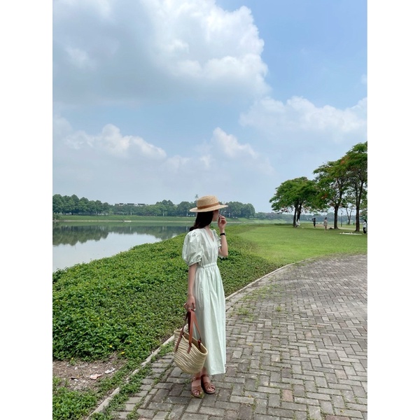 Váy cotton Hàn Quốc