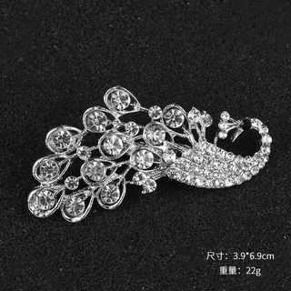 Ghim Cài Áo Đính Đá opal Cao Cấp