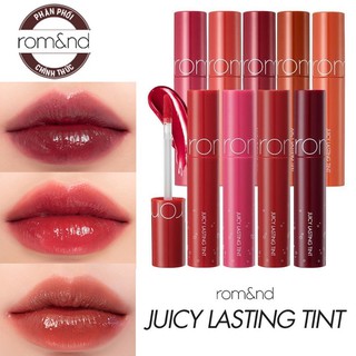 [Màu mới 14 - 17] Son Tint Lì Romand Juicy Lasting Tint