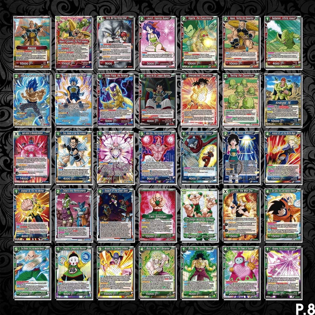 Thẻ Bài Dragon Ball Super Card Game - 7 Viên Ngọc Rồng - Phần 8 - Khổ 6.3 x 9 cm