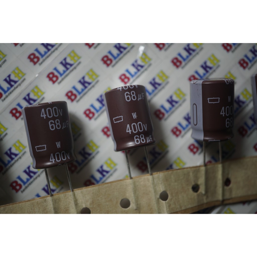 combo 2 Tụ hóa Nhật Bản 400V 68uF 16*25 chính hãng KY/SANYO/RUBYCON