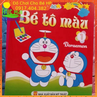 [SIÊU SALE] Vở tô màu doremon - doraemon ✅  Đồ Chơi Trẻ Em HP