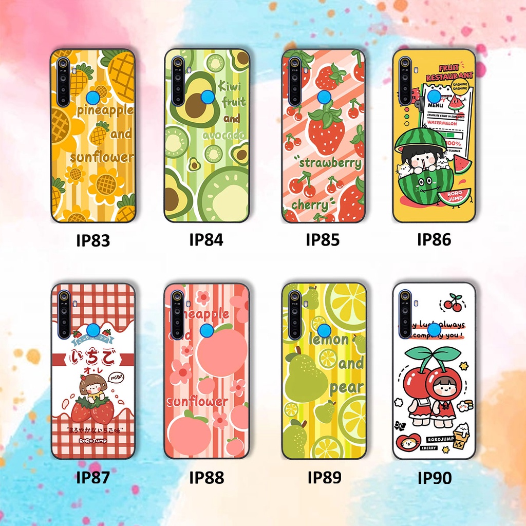 Ốp lưng Realme 5 / 5 Pro / C3 hình hoa quả, bơ, dứa, dưa hấu đáng yêu - Giá rẻ nhất