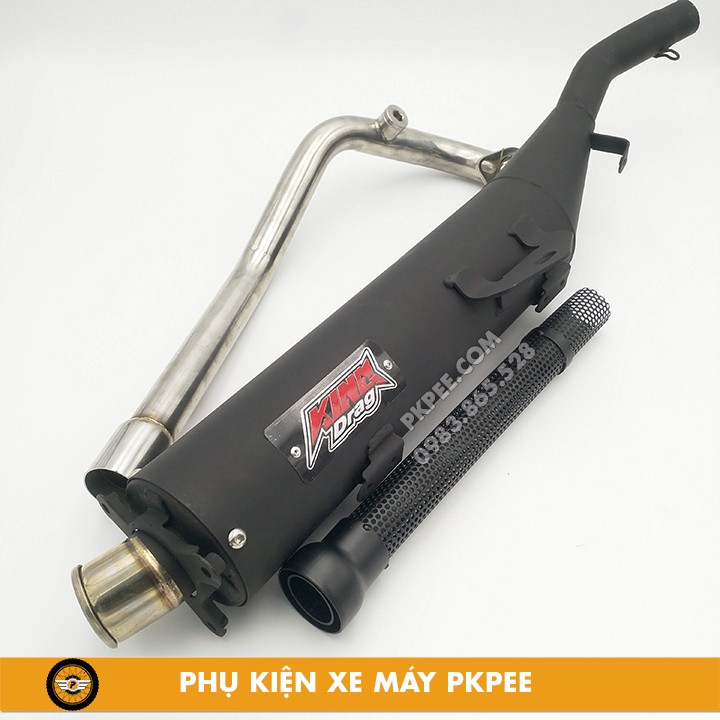 Pô Tăng King Drag Dáng Zin Exciter 150, Y15ZR, MX King Mẫu Mới Nhất 2020