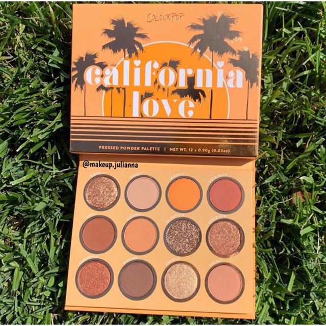 Bill US - Bảng phấn mắt Colourpop California Love