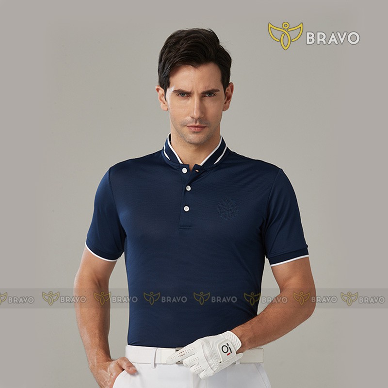 Áo Golf Nam Cổ Đứng Bravo