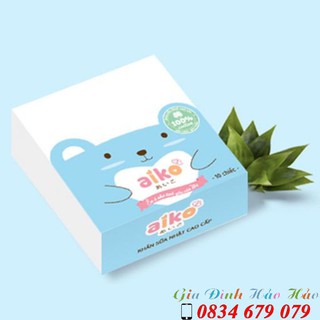 KHĂN SỮA GẠC NHẬT TRUNG CAO CẤP 4 LỚP AIKO 25X35CM - GÓI 10 CÁI
