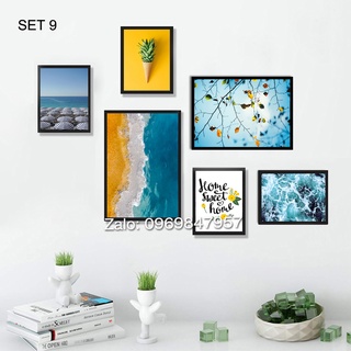 [KHỔ LỚN] BỘ 6 TRANH TREO TƯỜNG PHONG CÁCH BẮC ÂU KHỔ LỚN GẤP ĐÔI LOẠI NHỎ