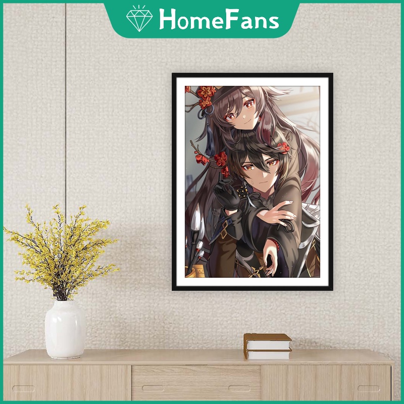 Bộ Tranh Đính Đá 5D Tự Làm 30x40cm/40x50cm Hình Động Vật Trang Trí Nhà Cửa