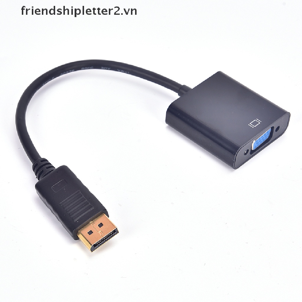 Đầu Chuyển Đổi Từ Displayport DP Đực Sang VGA Cái