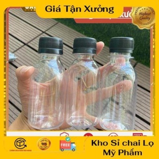 [Combo 10sp] Chai đựng trà sữa, sữa chua, nước ép 100ml