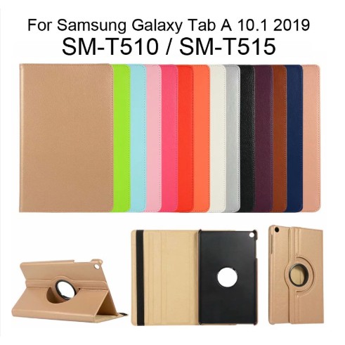 Combo 8 bao da xoay Samsung Tab t515/ t510