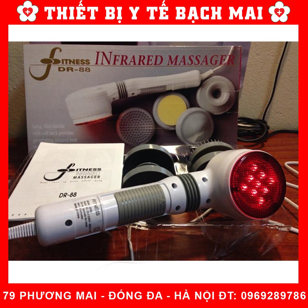 Máy Massage Mặt Rung Hồng Ngoại Fitness DR88