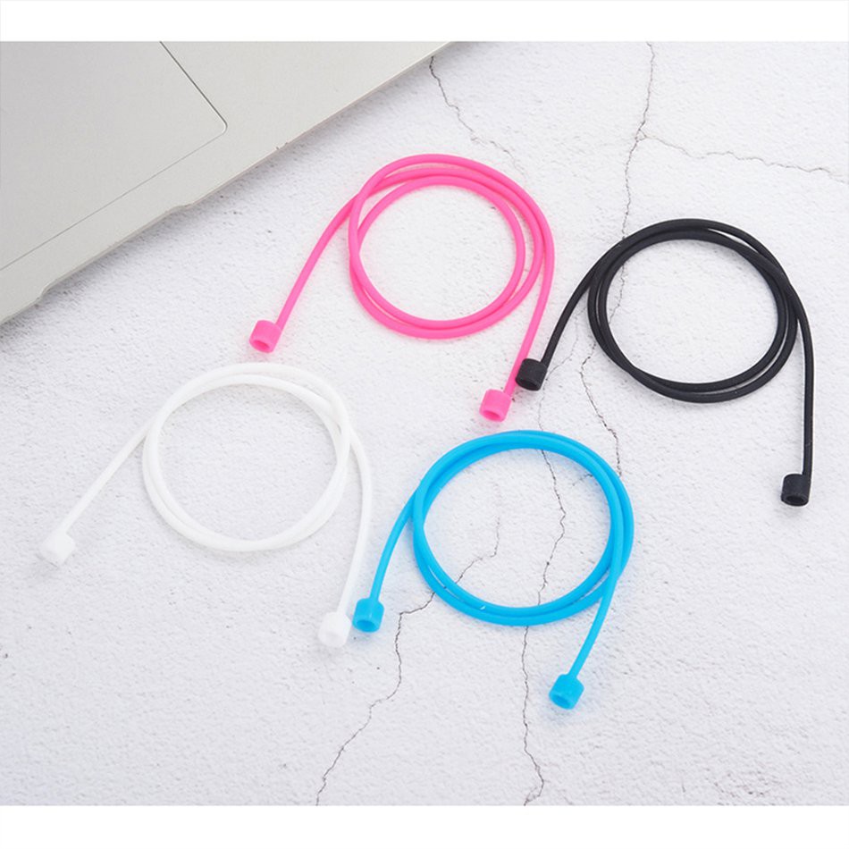 (orb) Dây Silicone Nối Tai Nghe Chống Thất Lạc Cho Airpods