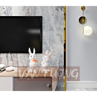 Đôi Thỏ Trắng Tỏ Tình Siêu Dễ Thương