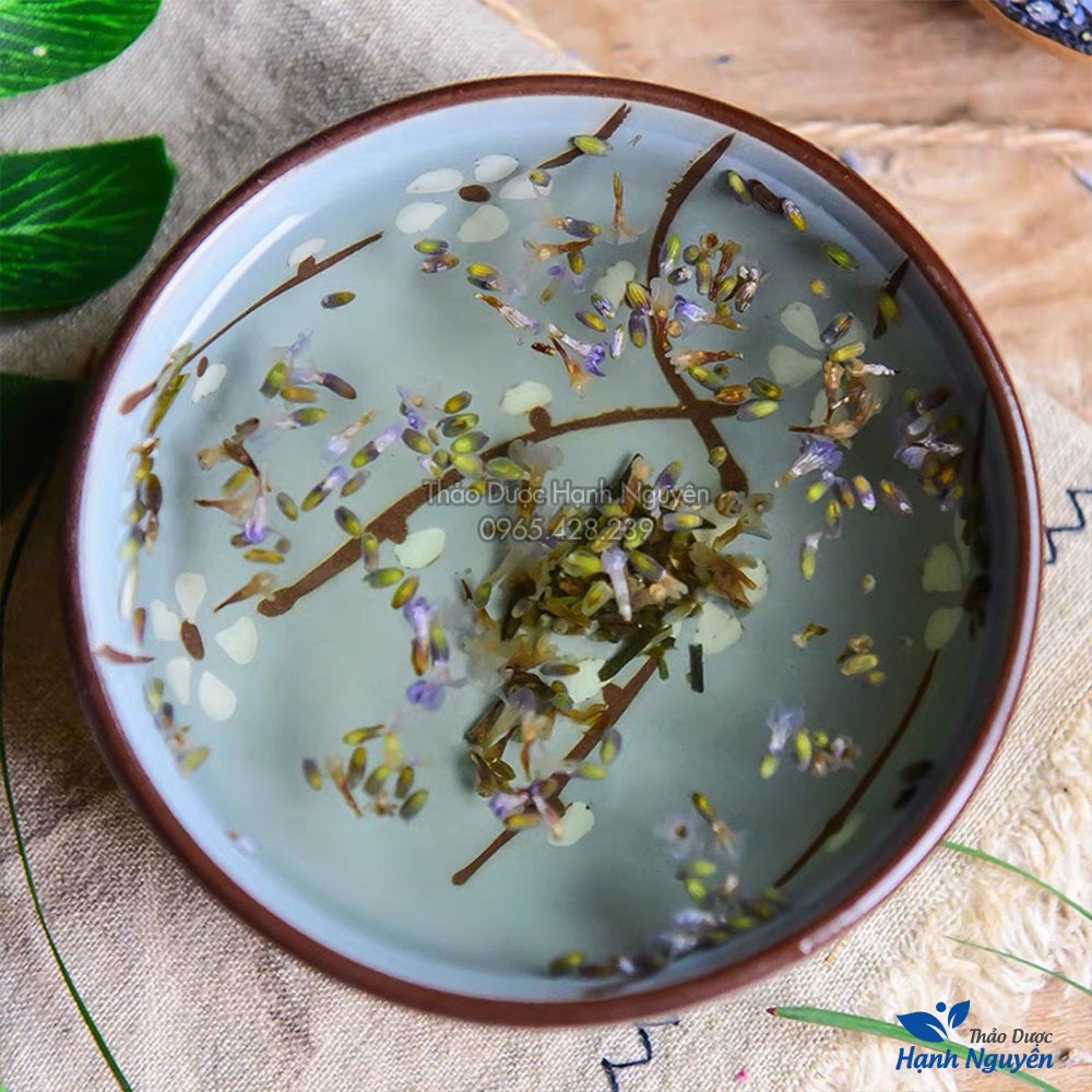 Nụ hoa oải hương khô 500g (Lavender, làm trà hoa, tinh dầu, túi thơm khử mùi) - Thảo Dược Hạnh Nguyên)