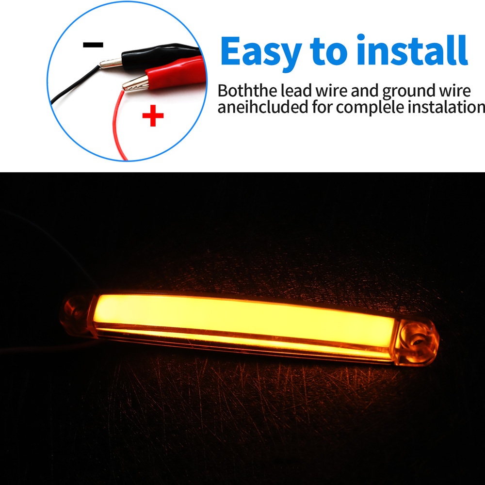 Truck dedicated 12v 24v 9 led signal lamp mDjQ
