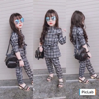 Set caro kẻ cho vy vy