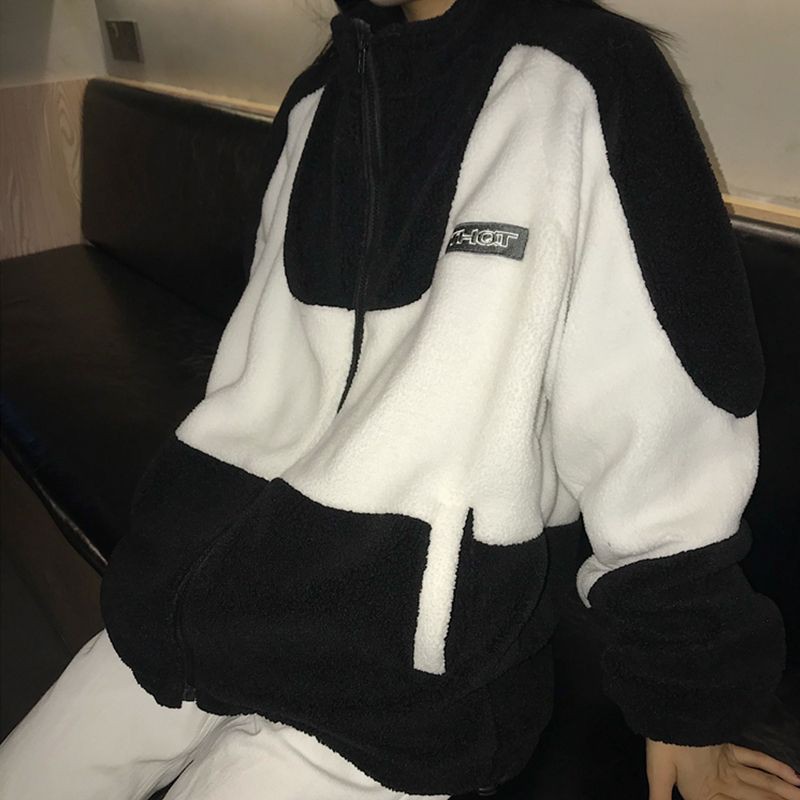 (order) ÁO KHOÁC LÔNG CỪU PHỐI MÀU ULZZANG KÈM HÌNH THẬT | BigBuy360 - bigbuy360.vn