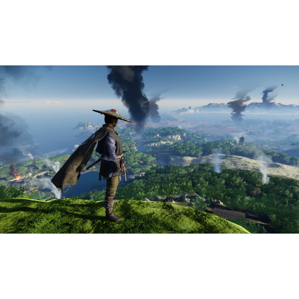 [Mã ELHAMS5 giảm 6% đơn 300K] Đĩa game PS4 Ghost of Tsushima Director's Cut HỆ ASIA