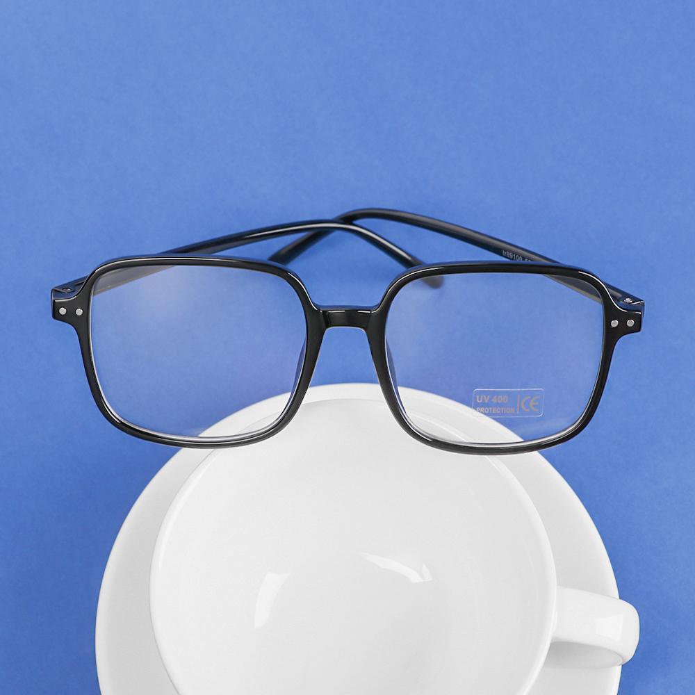 Kính Cận Unisex Gọng Nhựa Trong Suốt Siêu Nhẹ Độ Nét Cao