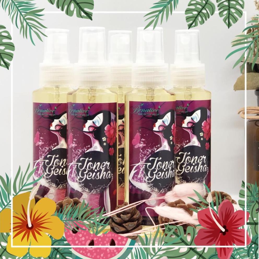 [HOÀN TOÀN THIÊN NHIÊN]Xịt Khoáng/Toner Handmade Geisha[HIỆU QUẢ - LÀNH TÍNH] | BigBuy360 - bigbuy360.vn