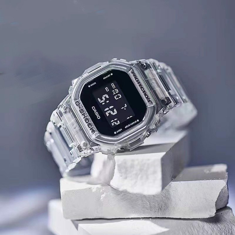 Đồng hồ nam dây nhựa G-SHOCK chính hãng Casio Anh Khuê DW-5600SKE-7DR