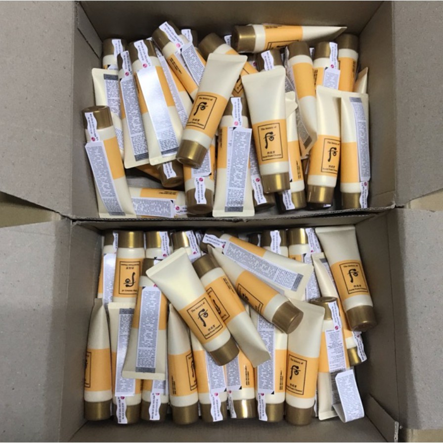 Sữa rửa mặt Whoo vàng đông y 40ml - Hàng chính hãng công ty LGVina