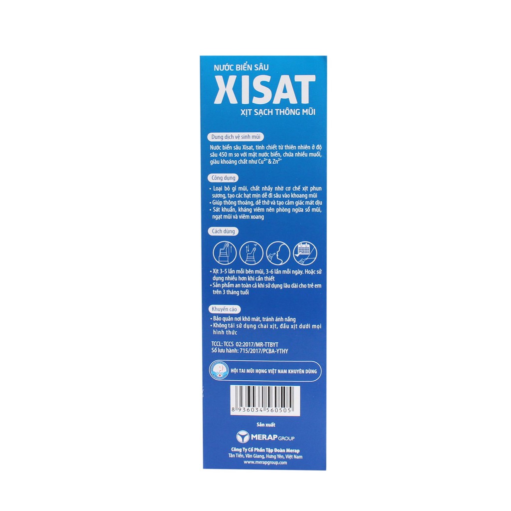 Xisat Hồng - Chai 75ml - Sát Khuẩn, Phòng Ngừa Sổ Mũi, Ngạt Mũi ( Dùng Cho Trẻ Em )