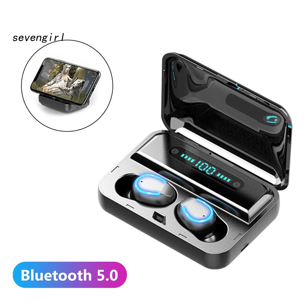 Bộ Tai Nghe Bluetooth 5.0 Không Dây F9 Điều Khiển Cảm Ứng