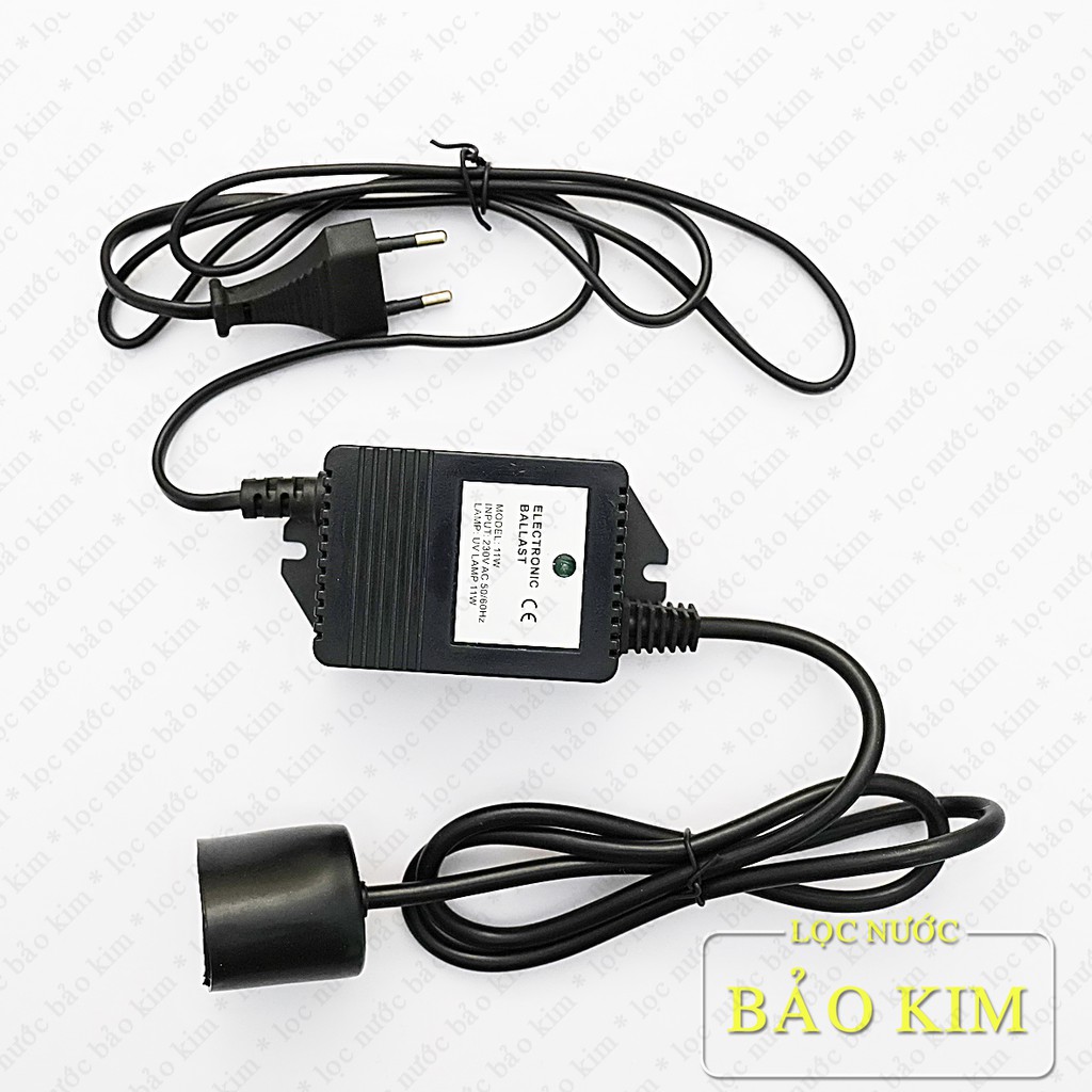 Adaptor 11W  biến áp chuyển nguồn đèn cực tím UV 11W - 4 chấu