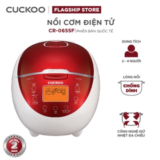 Nồi Cơm Điện Tử CUCKOO 1,08 lít CR-0655FR - HÀNG CHÍNH HÃNG