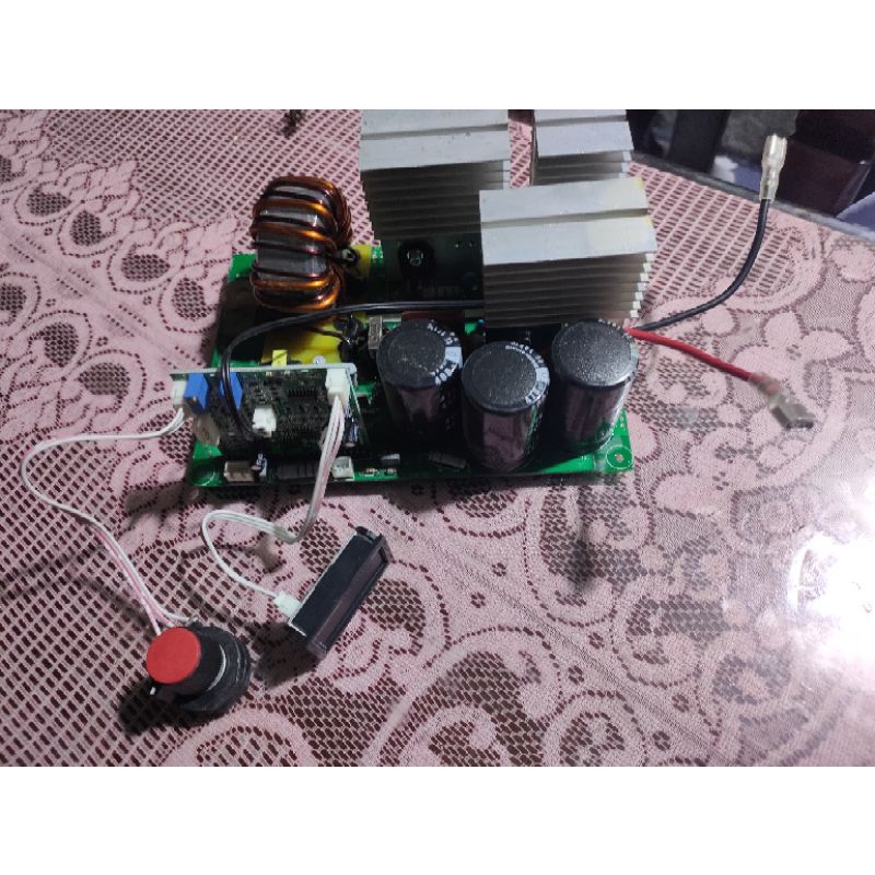 trọn bộ bo máy hàn 3 tụ hàn que 3.2 chấm.kéo lien tục đũa 2.6