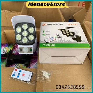 Đèn năng lượng mặt trời giả camera tự động BẬT TẮT chống trộm, chống nước ip67. có điều khiển cảm biến chuyển động - MNC