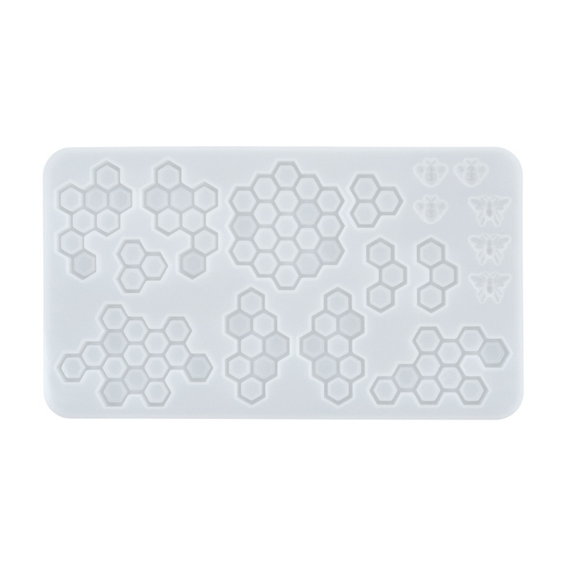 Sa Khuôn Làm Móc Khóa Hình Tổ Ong Diy 2022