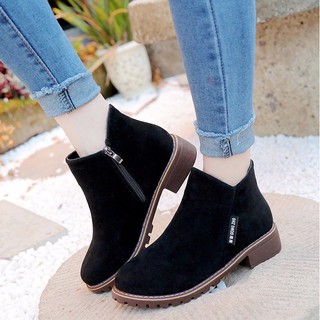 (Có hình thật) Giày Boot nữ thời trang B096D