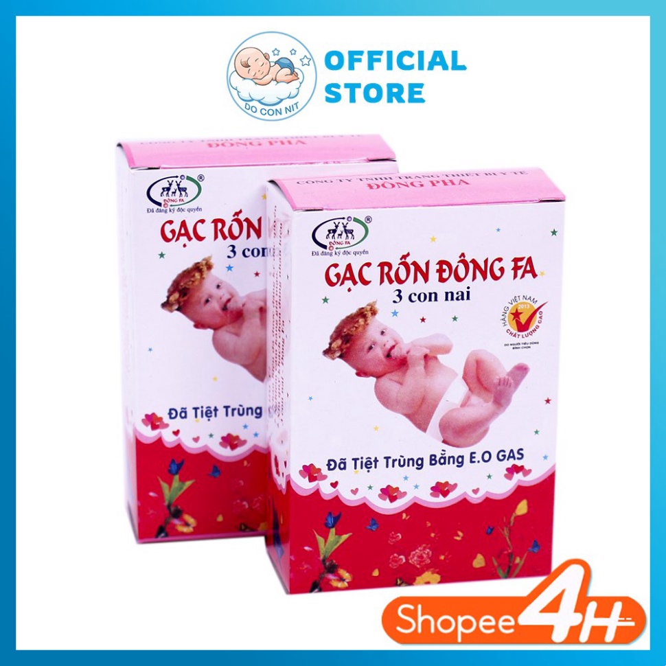 Gạc Băng Rốn Đông FA Cho Bé Sơ Sinh