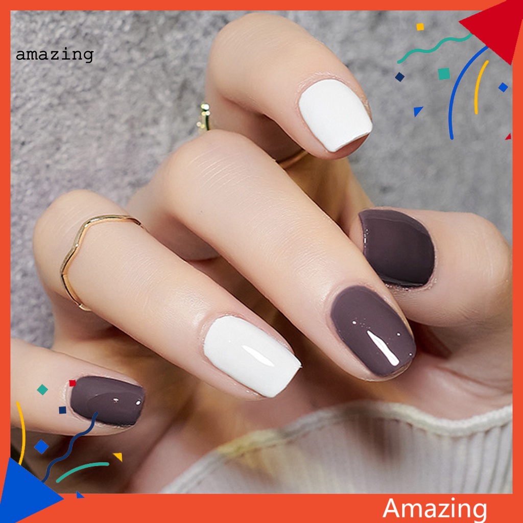 [Hàng mới về] Sơn móng tay gel thạch nhanh khô thời trang mùa hè nhiều màu tùy chọn cho nữ