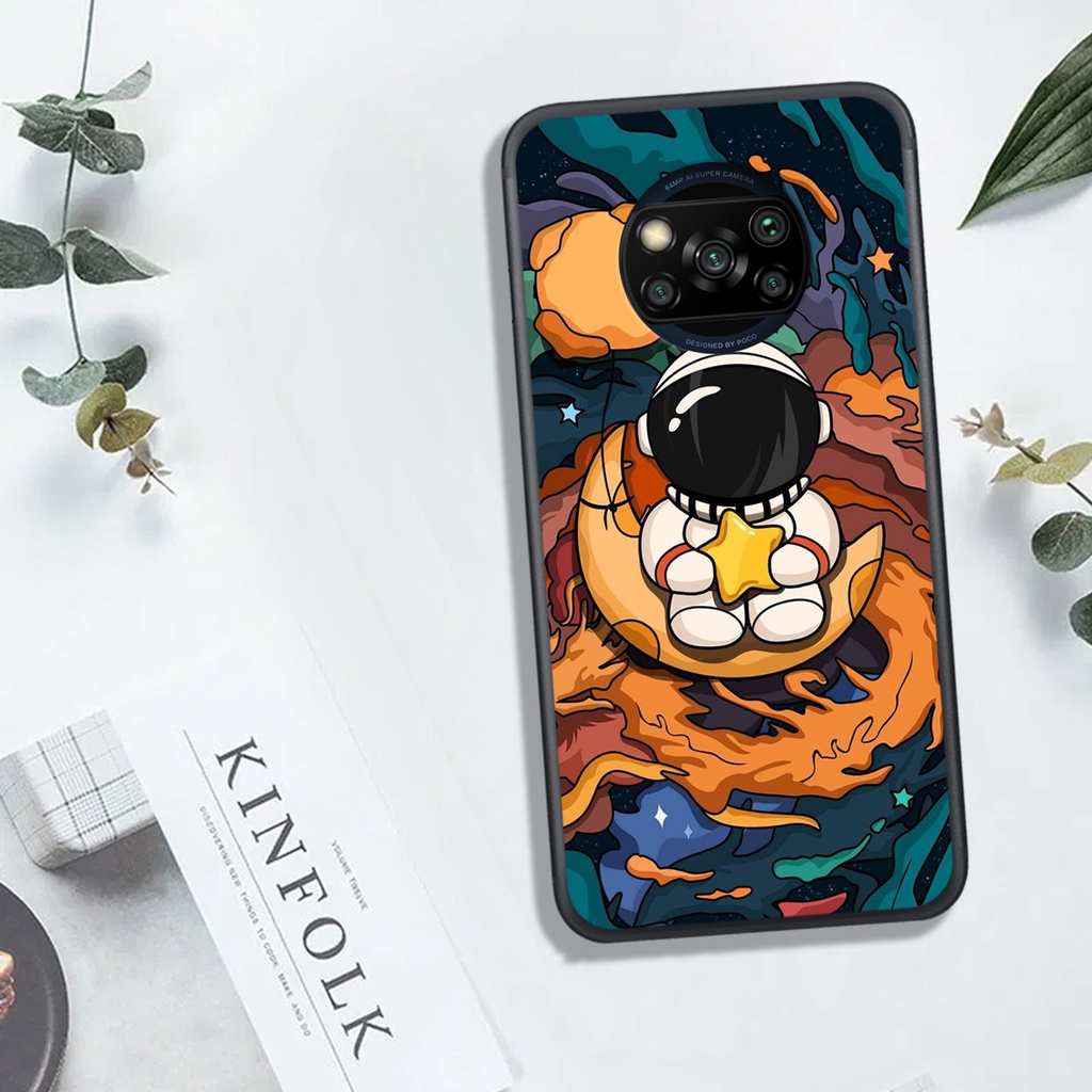 [HOT BỎNG TAY]ỐP LƯNG XIAOMI POCO X3, IN HÌNH  PHI-HÀNH-GIA, MÀU SẮC BẮT MẮT