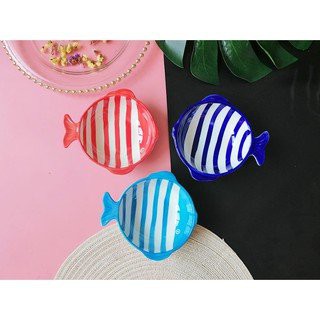 Bát ăn dặm hình cá cầu vồng (nhiều màu)