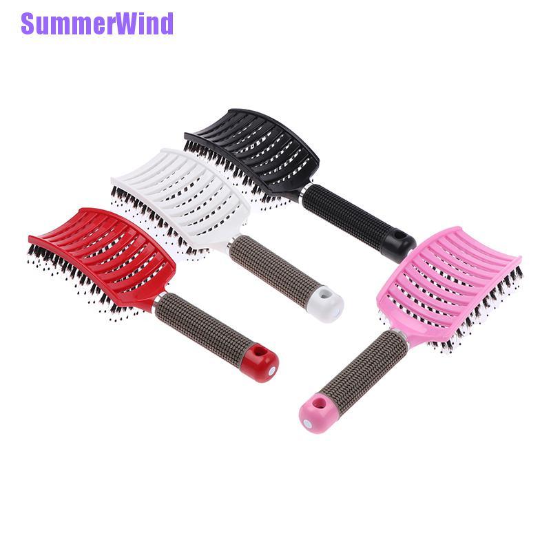 (Hàng Mới Về) Lược Chải Tóc Mát Xa Da Đầu Tiện Lợi