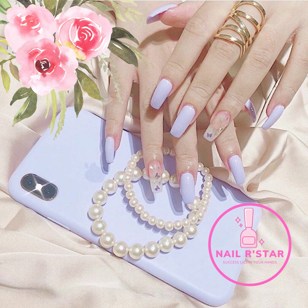 Kẹp móng úp gel gôm - Kẹp cố định phom móng giữ móng nối vào phom chuẩn đẹp NAIL R’STAR