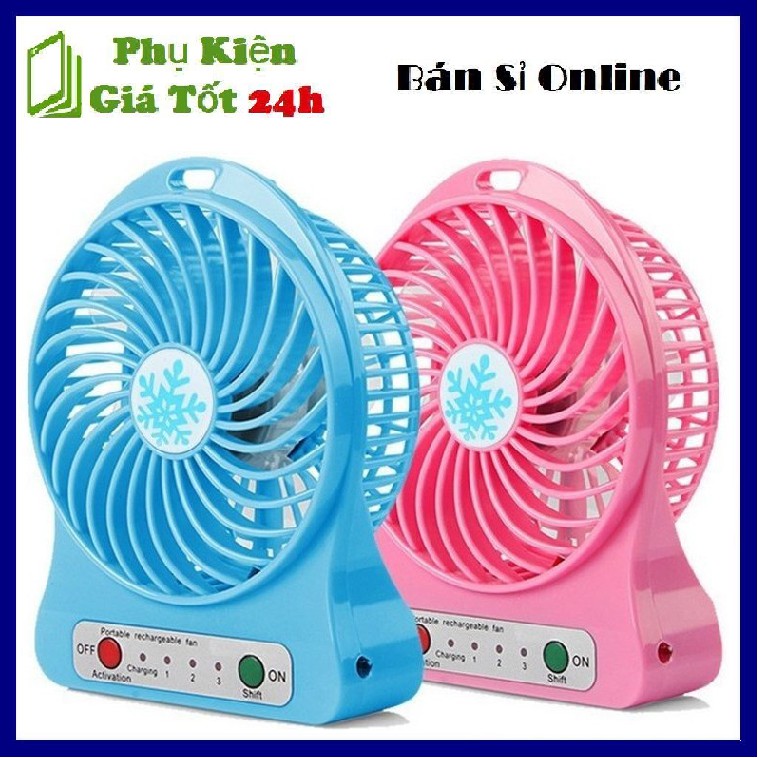 Quạt 3 tốc, quạt mini siêu mát