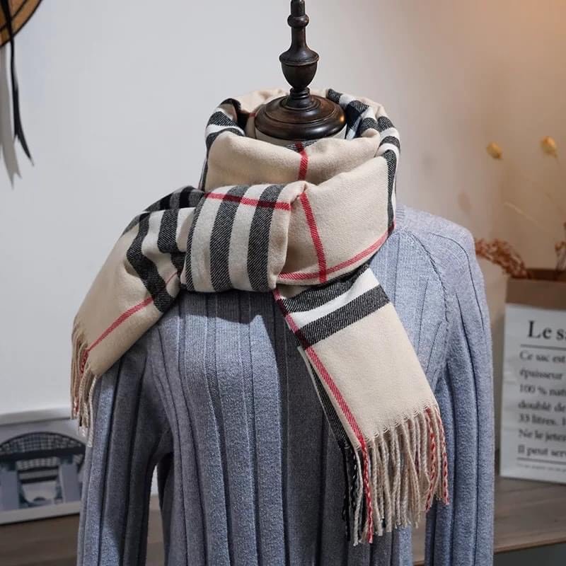 Khăn Choàng Cổ Cashmere Len Giữ Ấm Mùa Đông